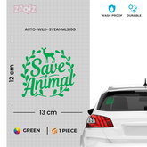 Wildlife Rescue Advocate Decal